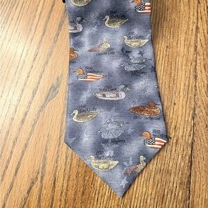 Tango by Max Raab Duck Decoys Americana Series Neck Tie Size 58" BC